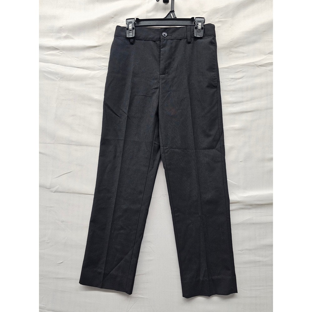 Cat & Jack Boys Dress Pants Black Polyester Blend Casual Size 8